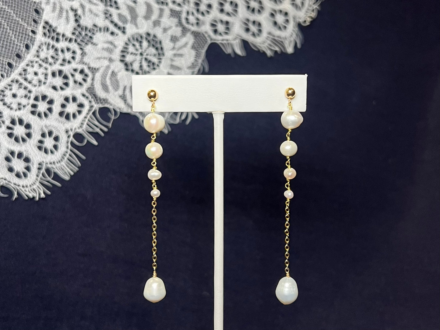 Freshwater Pearl Dangle Earrings