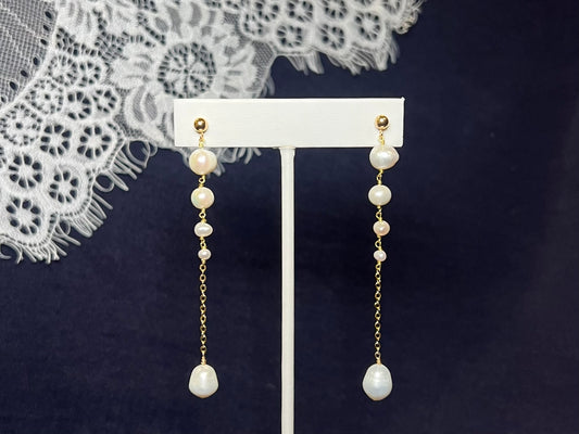 Freshwater Pearl Dangle Earrings