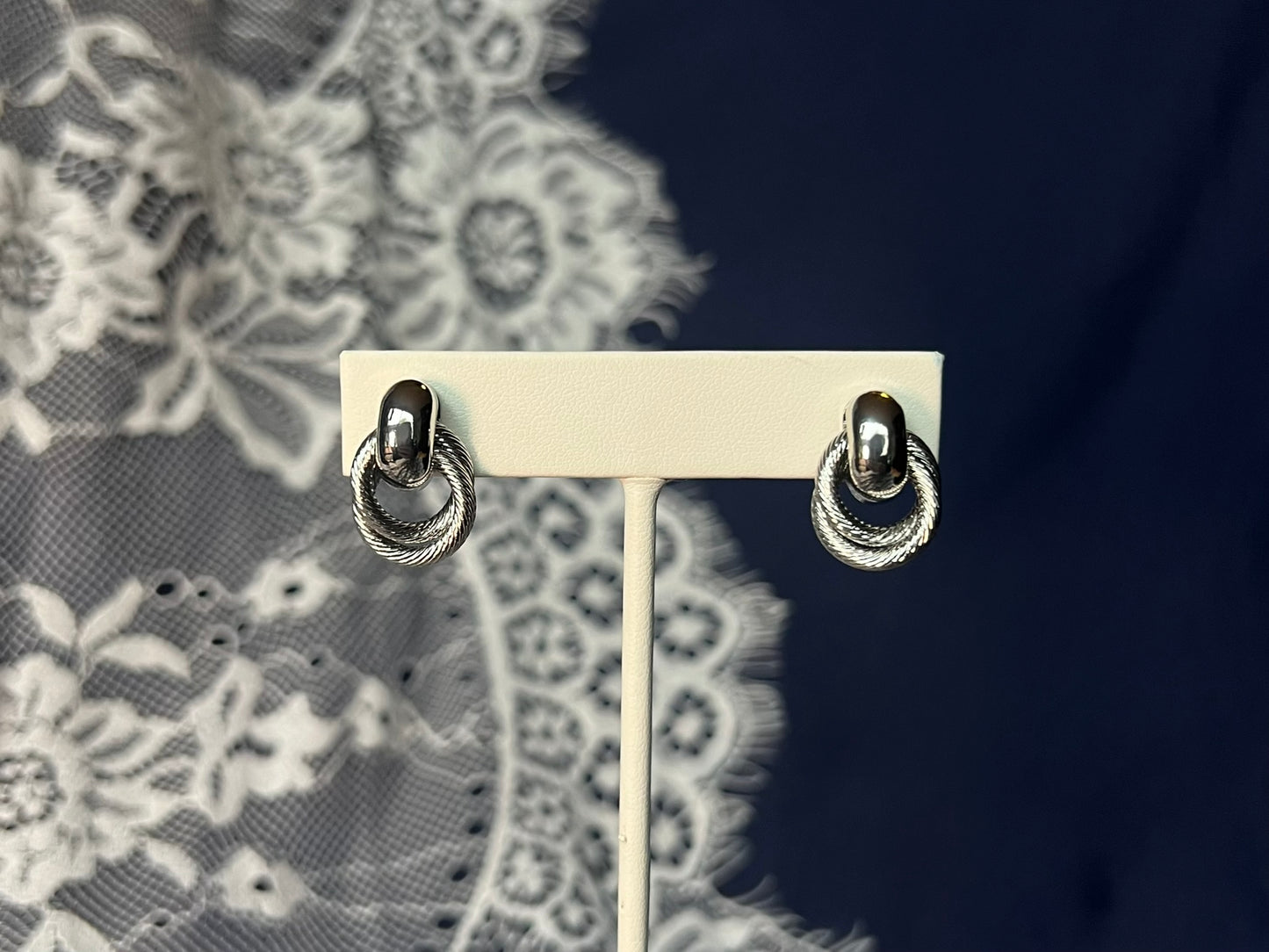 Cable Knot Stud Earrings | Waterproof and Non-Tarnish