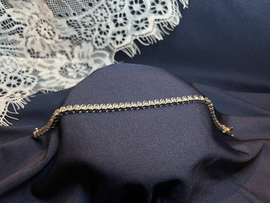 Sterling Silver Tennis Bracelet