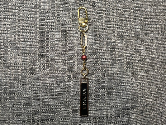 Prada Keychain with Freshwater Pearl
